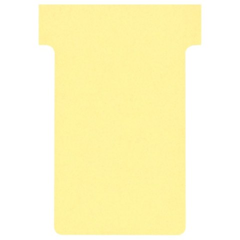 Karteczki T-Card Nobo, rozmiar 2, żółte 100 szt. 2002004
