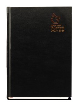 Terminarz PEDAGOGA 2025/2026 CZARNY A5 T-150V-V Michalczyk i Prokop