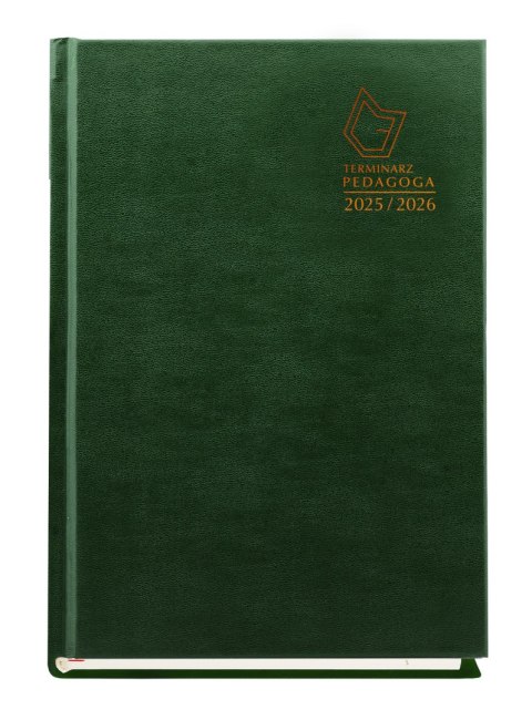 Terminarz PEDAGOGA 2025/2026 ZIELEŃ A5 T-150V-Z Michalczyk i Prokop