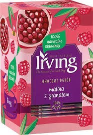 Herbata IRVING malina granat 20t biała