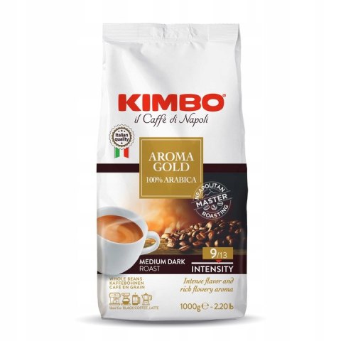 Kawa KIMBO AROMA GOLD 1kg ziarno
