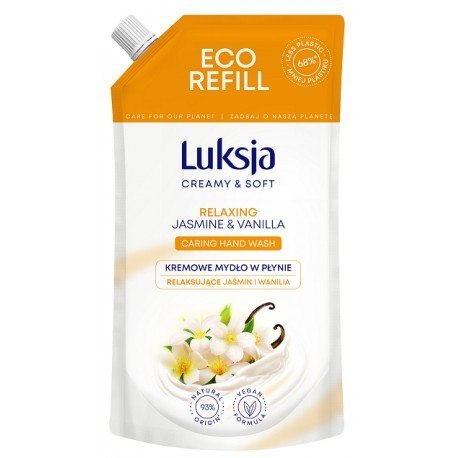 LUKSJA Mydło zapas 400ml JAŚMIN 49176