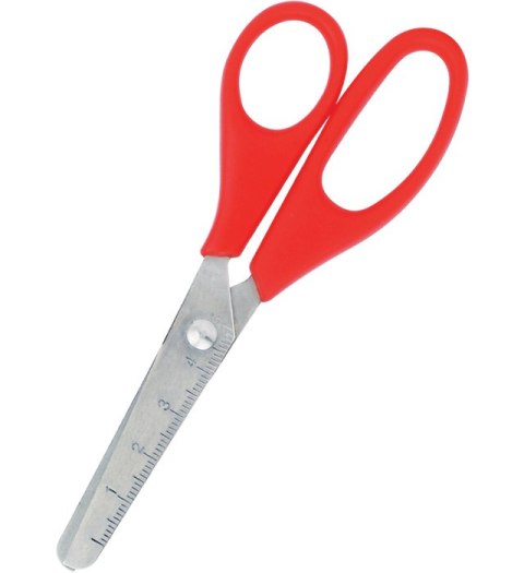 Nożyczki szkolne GR-1507 / Y51036, mix kolorów, z linijką 13cm GRAND 130-1664