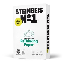 Papier STEINBEIS A4 80g natural white recyklingowy 88334295