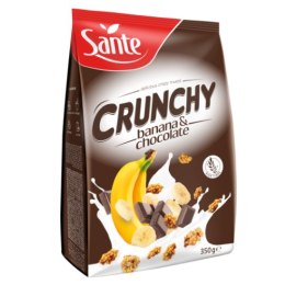 Płatki bananowe Crunchy 350g SANTE
