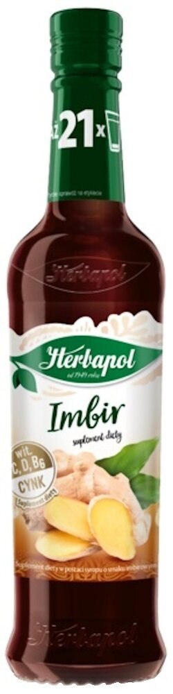 Syrop HERBAPOL Imbir 420ml