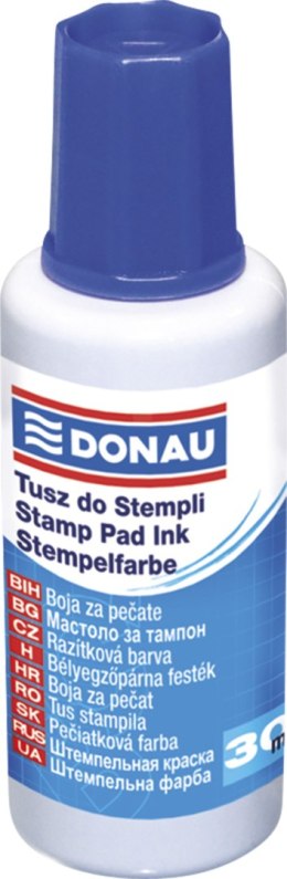 Tusz do stempli niebieski 30ml DONAU