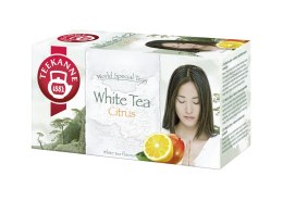 Herbata TEEKANNE malina z cytryną 20 kopert biała