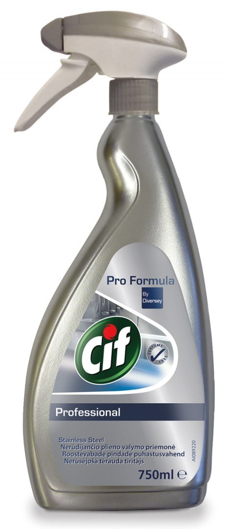 CIF Płyn do czyszczenia blatów, szkła i stali nierdzewnej 750 ml 16713