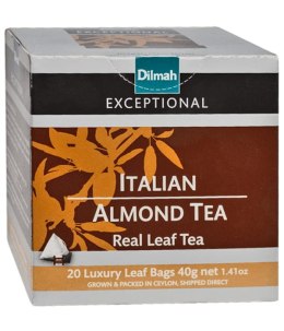 Herbata DILMAH PIRAMID Exceptional Italian Almond Box 20t*2g