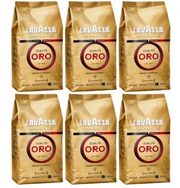 Kawa LAVAZZA QUALITA ORO 1kg ziarnista (6szt.)