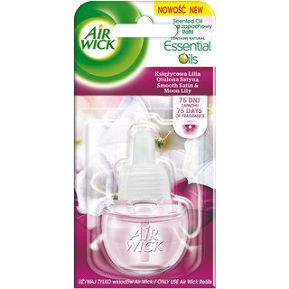 AIR WICK odświeżacz Elektryczny wkład 19 ml Księżycowa Lilia & Zmysłowa Satyna 18215