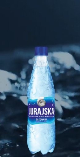 Woda JURAJSKA gazowana 0.5L zgrzewka 12 szt. KAUCJA
