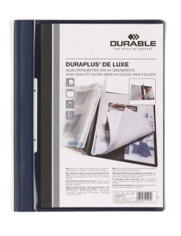 DURAPLUS de Luxe, Skoroszyt prez. A4, , do se greg.granat 258907 DURABLE