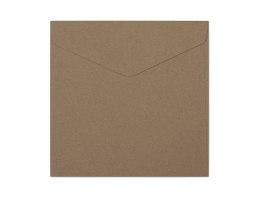 Koperta 160x160mm KRAFT ciemny beż K 120g (10) 280322 GALERIA PAPIERU