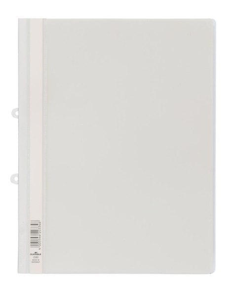 Skoroszyt A4 z PVC, z możliwością wpięcia do segregatora Biały 258002 DURABLE