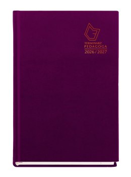 Terminarz PEDAGOGA 2025/2026 BORDO A5 T-150V-B Michalczyk i Prokop