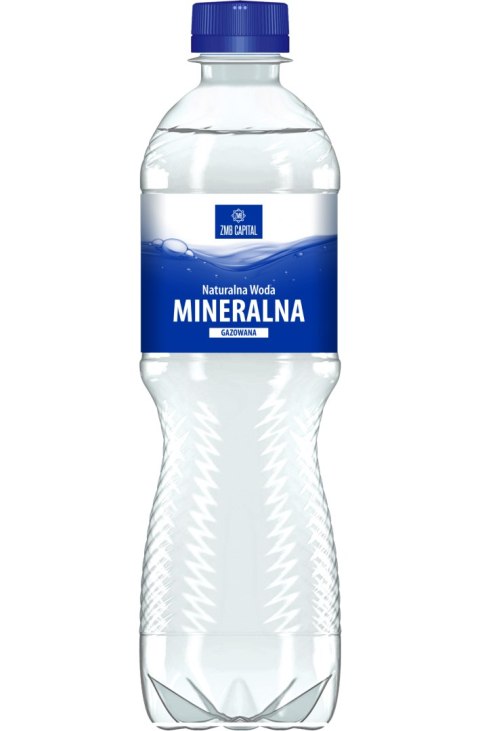 BEZ KAUCJI Woda USTRONIANKA ZMB gazowana 0.5L zgrzewka 12 szt.