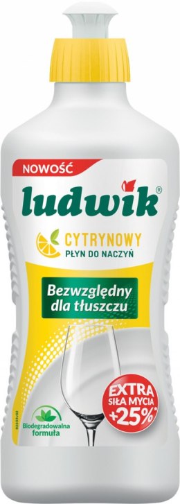 LUDWIK Płyn do mycia naczyń 450g cytrynowy 028850