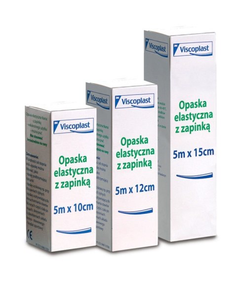 Opaska elastyczna z zapinką VISCOPLAST, 10cmx5m