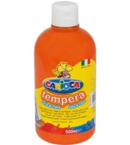 Farba tempera 500 ml, pomarańczowa CARIOCA 40427/11