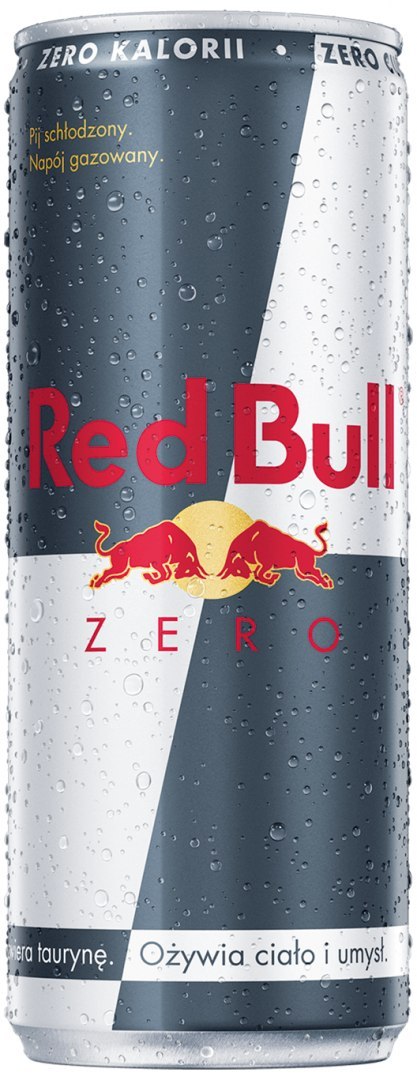 Napój energetyczny RED BULL ZERO 250ml puszka