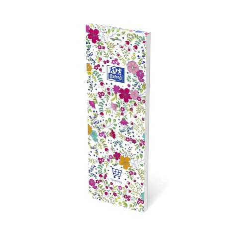 Blok Notatnikowy OXFORD FLORAL - lista zakupowa 400111054