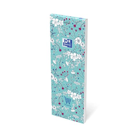 Blok Notatnikowy OXFORD FLORAL - lista zakupowa 400111054