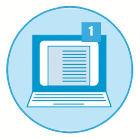 Przekładki plastikowe ESSELTE 1-10 do zadruku 100213