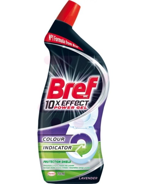 BREF Płyn żel do WC Tornada 700ml Total Protection *11235