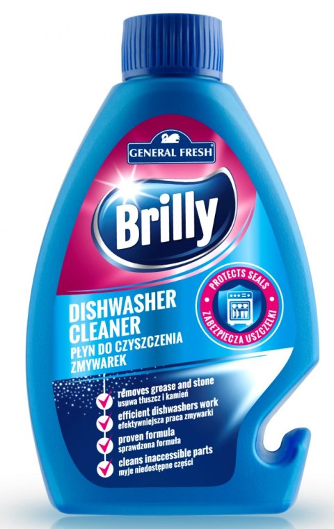 Płyn do czyszczenia zmywarek BRILLY 250ml GENERAL FRESH