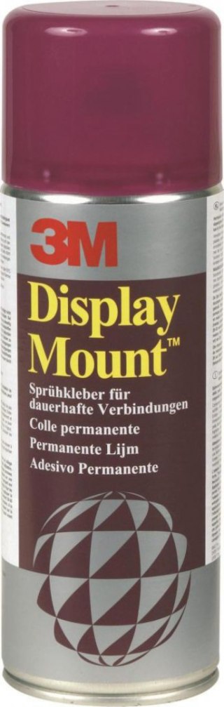 Klej w sprayu 3M Displaymount (UK7806/11), permanentny, 400ml