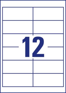 Trwałe etykiety uniwersalne 4781 97 x 42,3 30ark Avery Zweckform (X)