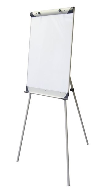 Flipchart suchościeralno-magnetyczny DOTTS 90x60 na trójnogu