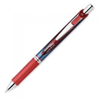 Cienkopis kulkowy 0,5mm czerwony BLN75-B PENTEL