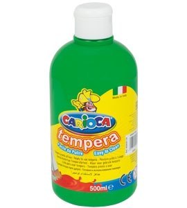 Farba tempera 500 ml, zielona CARIOCA 170-2363/170-2651