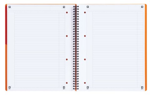 Kołonotatnik A4 80 kartek, linia / tagi, INTERNATIONAL ACTIVEBOOK, OXFORD, 100102994
