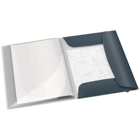 Album ofertowy Leitz Cosy, poszerzony, PP, szary 46700089